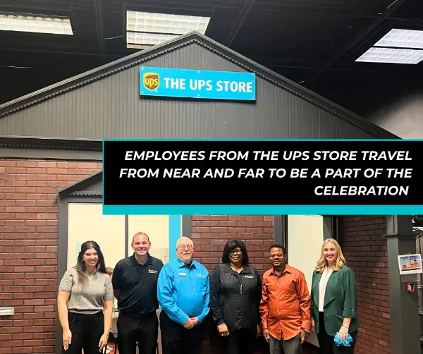 The UPS Store Employees visited and volunteered at JA BizTown to celebrate the Grand Opening of the Storefront.